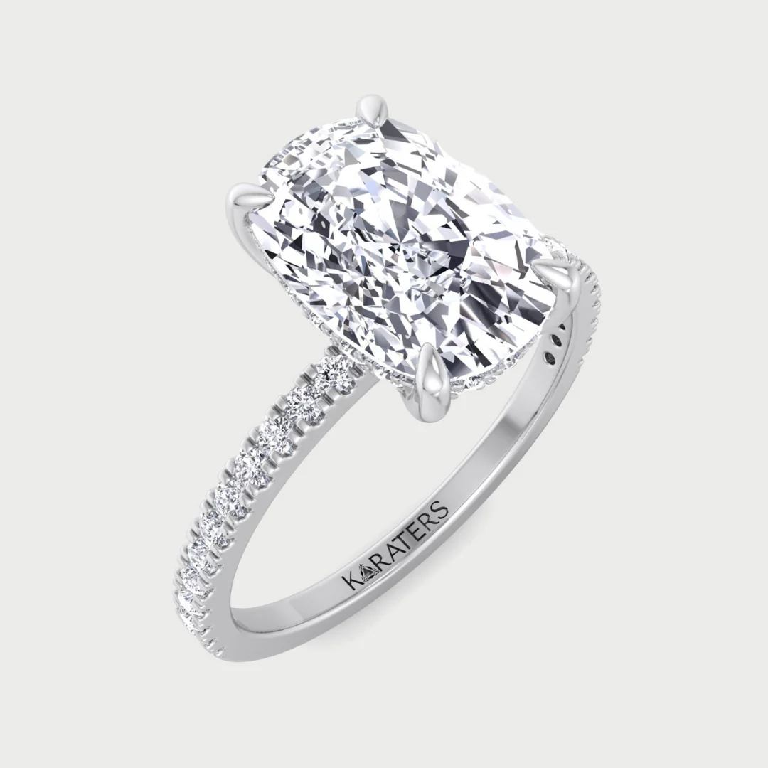 Halo Lab Diamond Engagement Rings