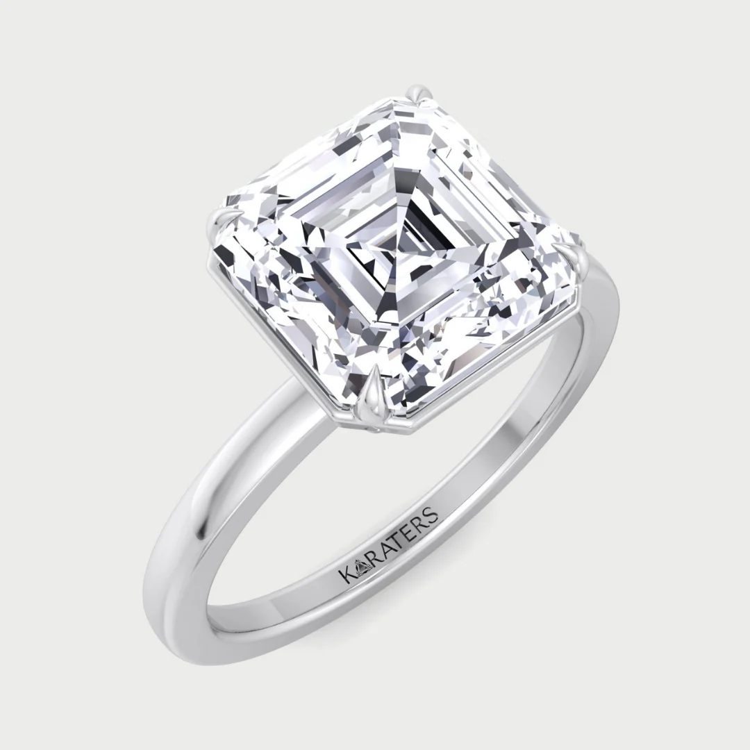 Solitaire Lab Diamond Engagement Rings